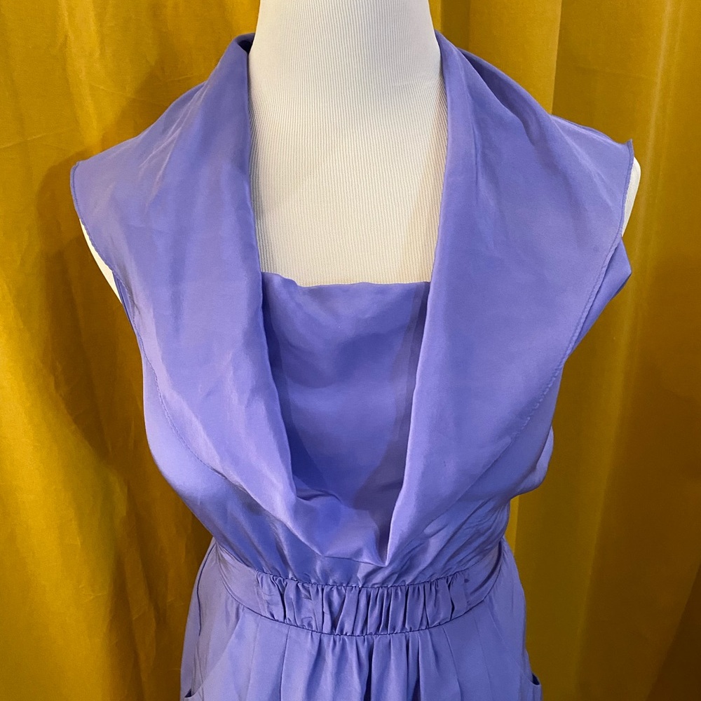 XXS BCBGMaxAzaria Silk Racerback Dress w/Pockets